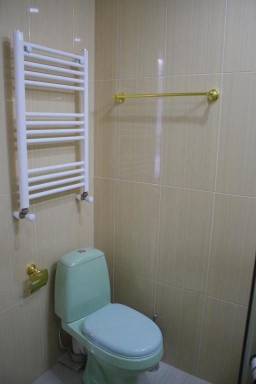 Koupelna v ubytování Hotel Delisi