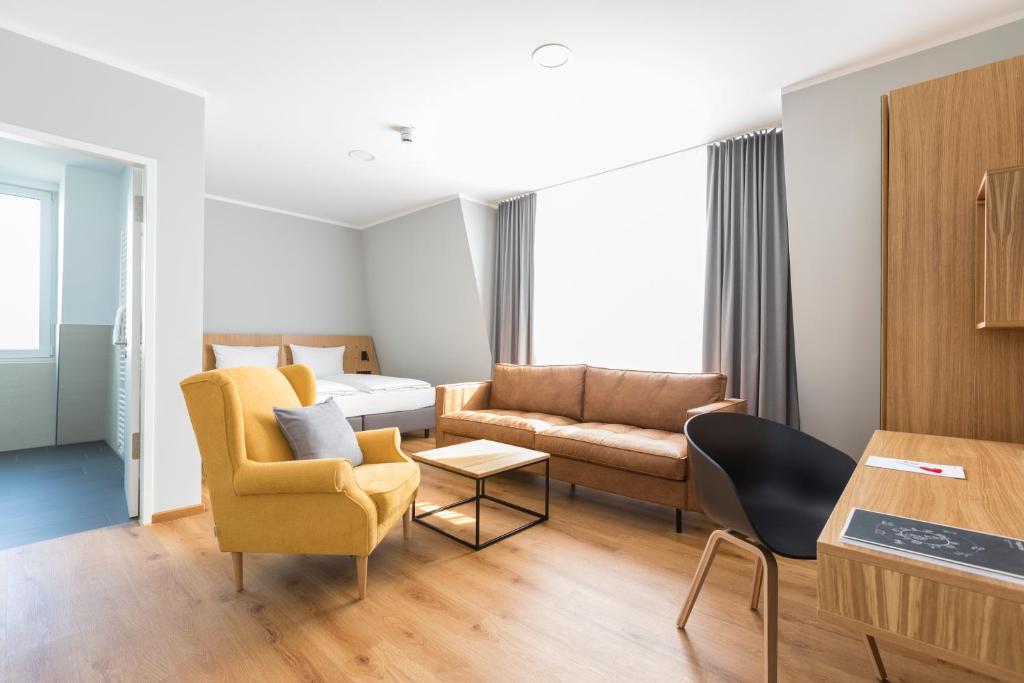 Posezení v ubytování mk hotel eschborn