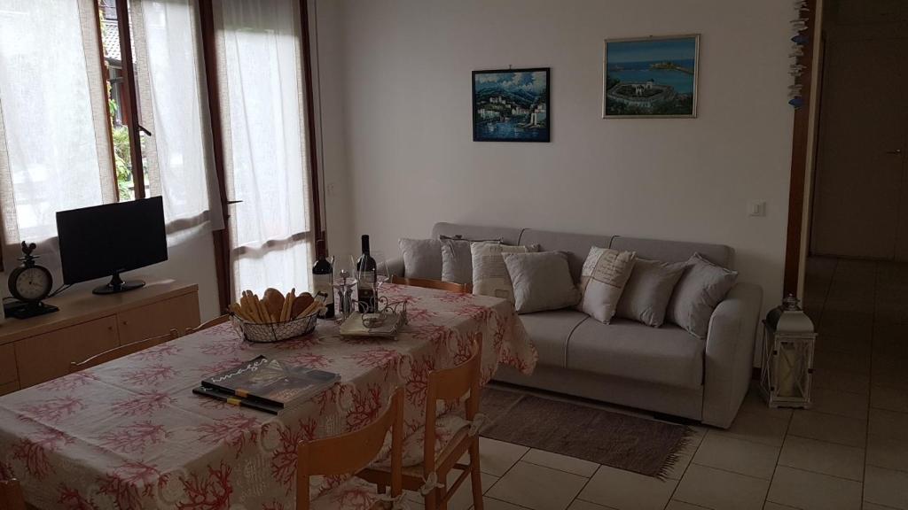 Posezení v ubytování Villa Gardenia