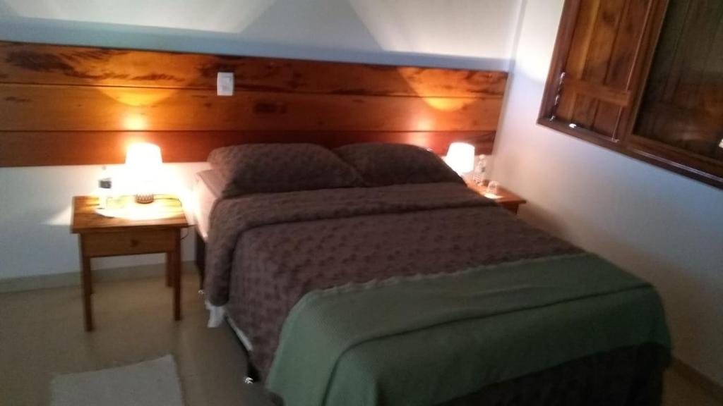 Postel nebo postele na pokoji v ubytování Pouso Alcantara