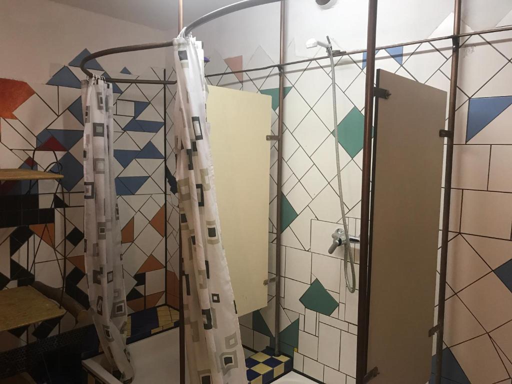 Koupelna v ubytování Schiff Bihlerdorf - Hostel