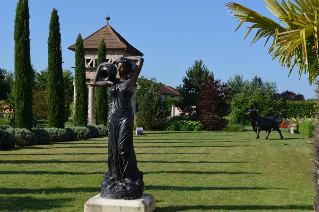 Zahrada ubytování Georges Blanc Parc & Spa