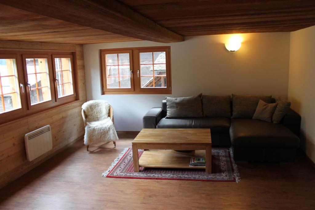 Posezení v ubytování Jentsch Haus