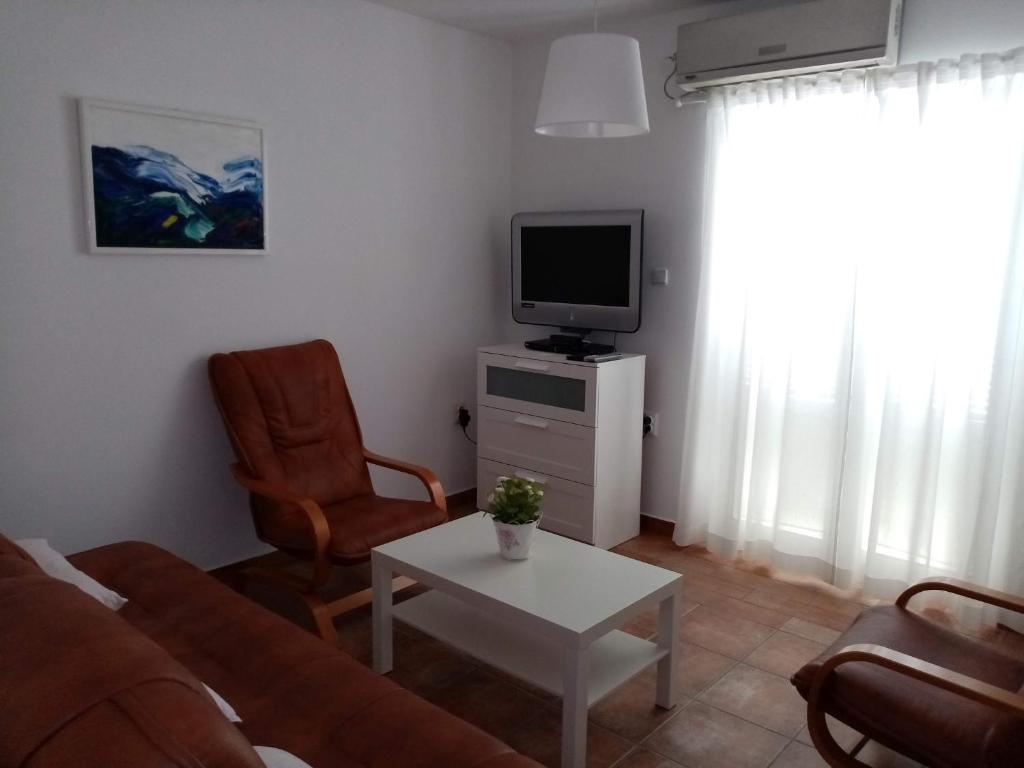 Prostor za sedenje u objektu Apartment Pepi