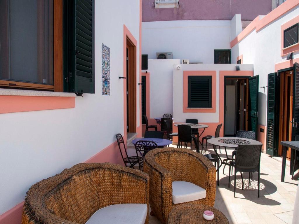 Posezení v ubytování B&B La Terrazza Sul Porto