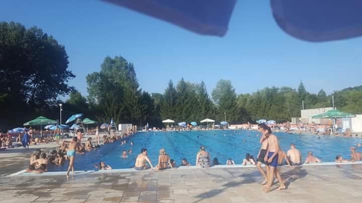 Bazén v ubytování Privatan smestaj knjazevac nebo v jeho okolí