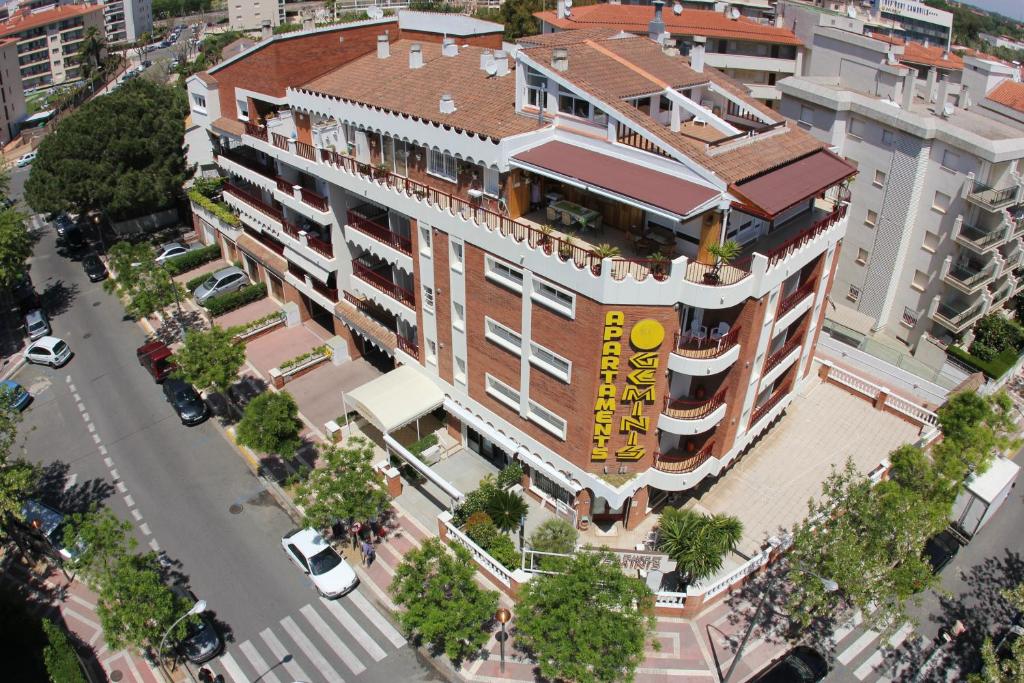 Budova, kde se apartmán nachází