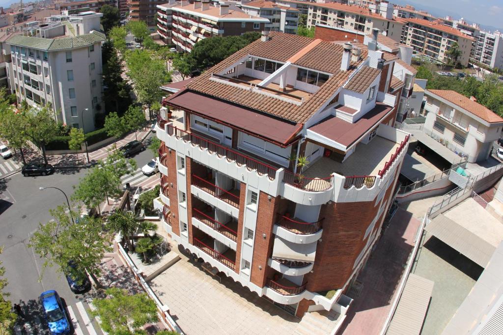 Budova, kde se apartmán nachází