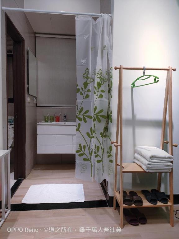 Postel nebo postele na pokoji v ubytování 禾心居He Xin Ju Homestay