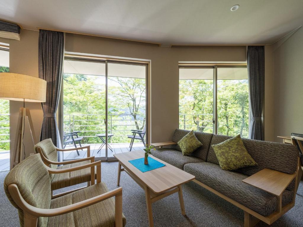Posezení v ubytování Hotel Sekisuien