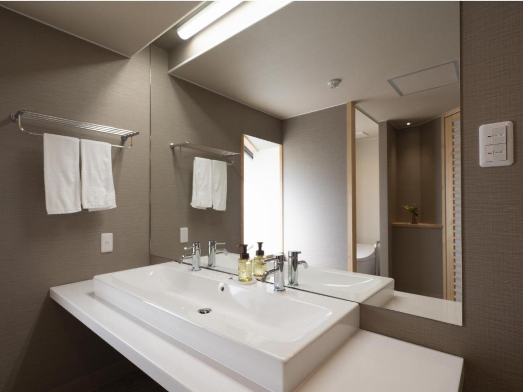 Koupelna v ubytování Hotel Sekisuien