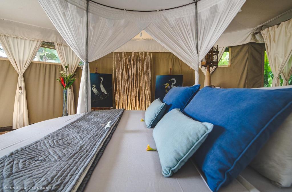Letto o letti in una camera di Sandat Glamping Tents