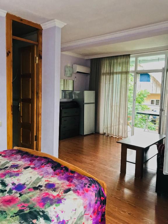 Kuchyň nebo kuchyňský kout v ubytování Green Hotel Ureki