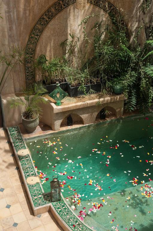 Bazén v ubytování Riad la Cle de la Medina, location en exclusivite nebo v jeho okolí