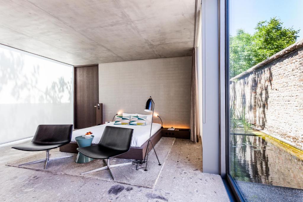 Posezení v ubytování Notarishuys "Pure Hotel"