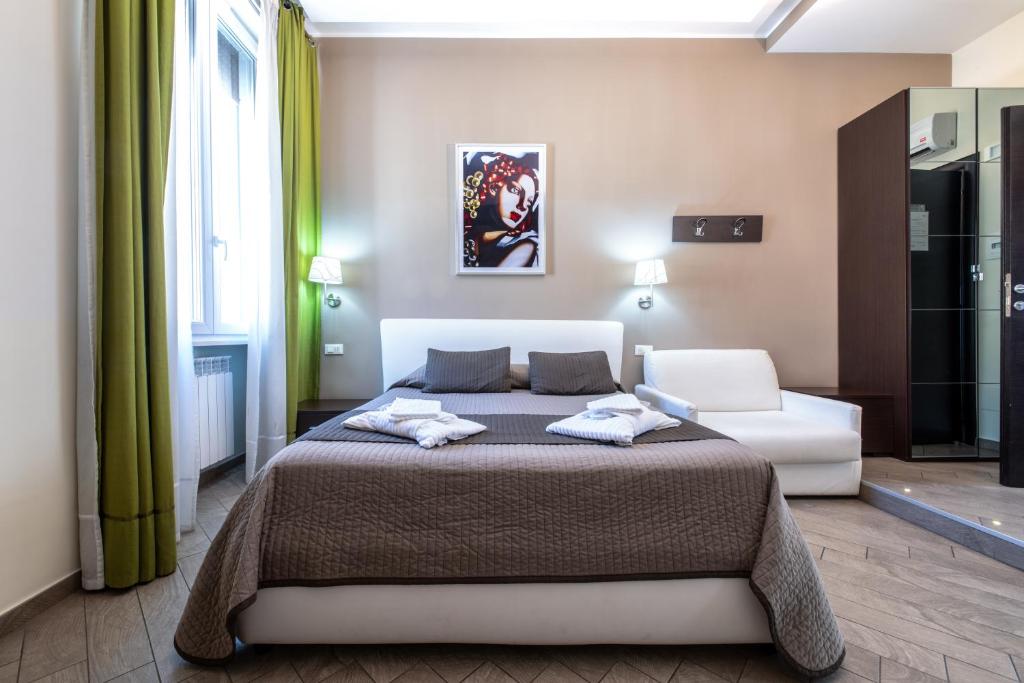 Posteľ alebo postele v izbe v ubytovaní Mia Resort