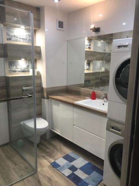 Kuchyňa alebo kuchynka v ubytovaní Apartament Dworcowa 30A 14