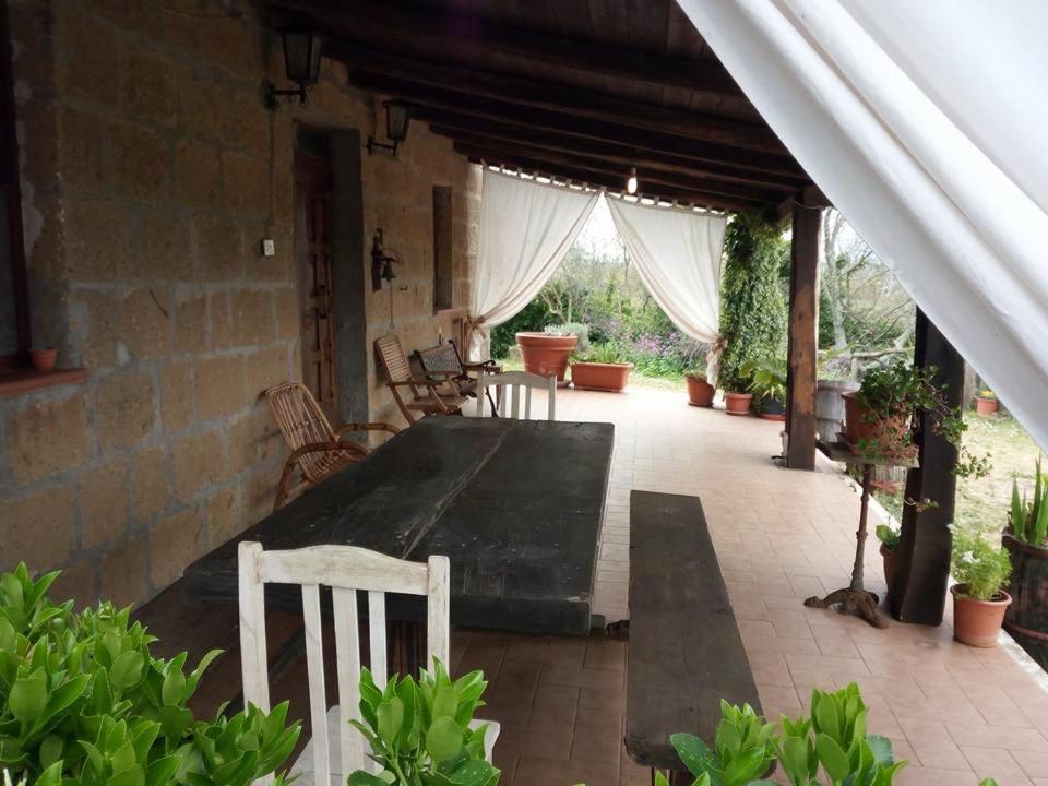 Zahrada ubytování Bio Agriturismo Il Cavone