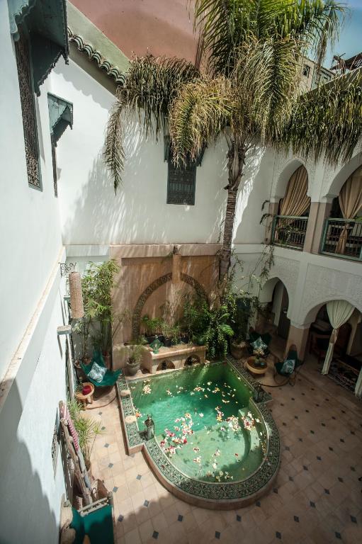 Zahrada ubytování Riad la Cle de la Medina, location en exclusivite