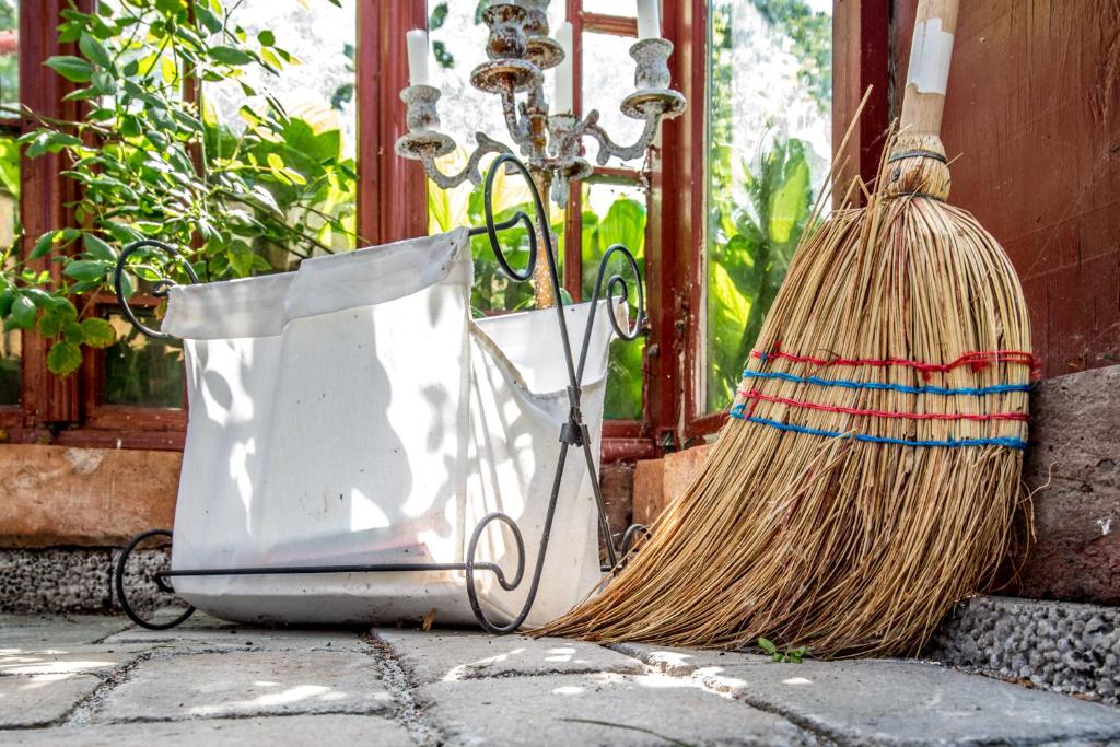 Zahrada ubytování B&B Olsegården