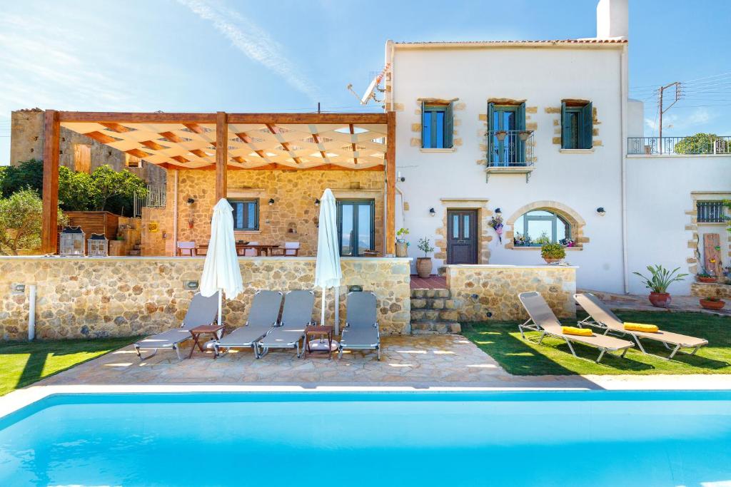 Πισίνα στο ή κοντά στο Villa Panareti