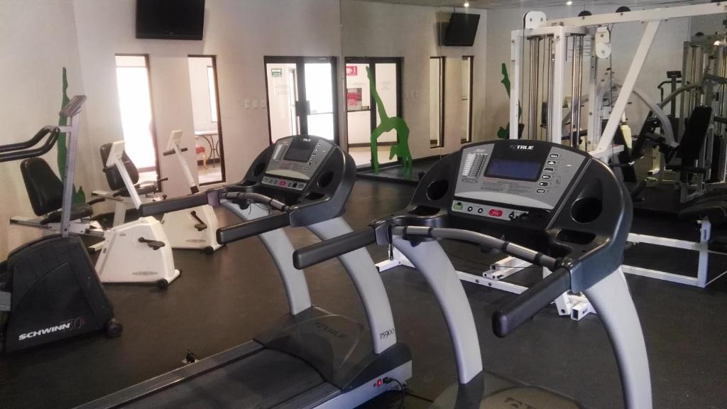 Fitness centrum a/nebo fitness zařízení v ubytování Casa Grande Chihuahua