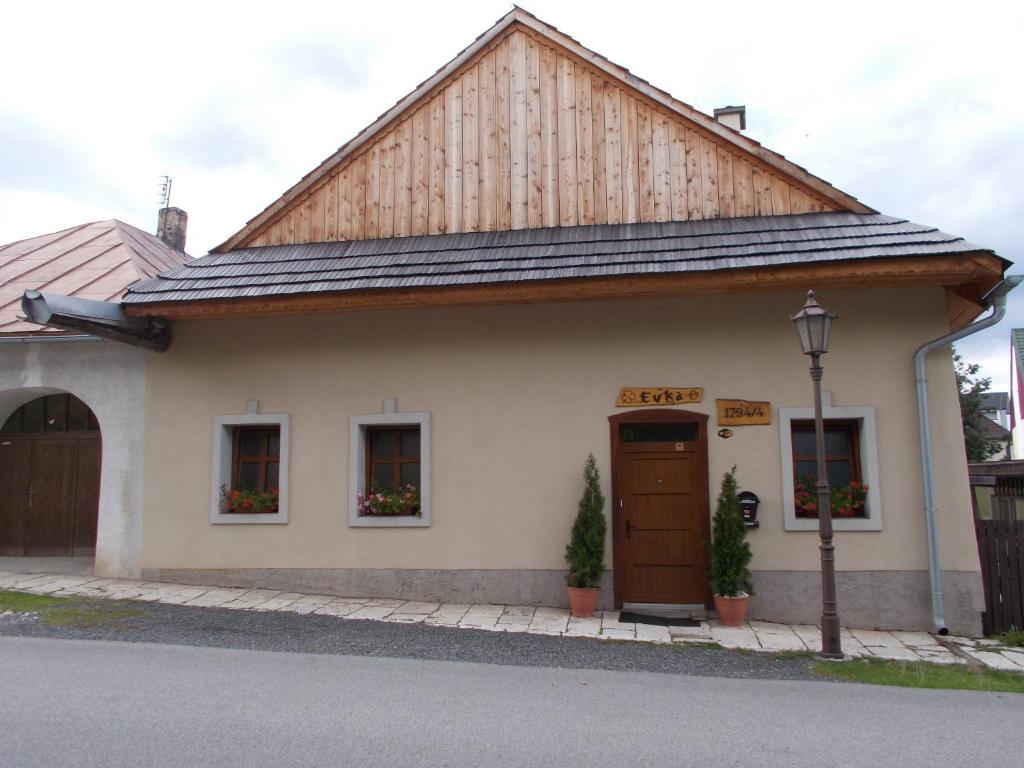Budova, kde se penzion nachází