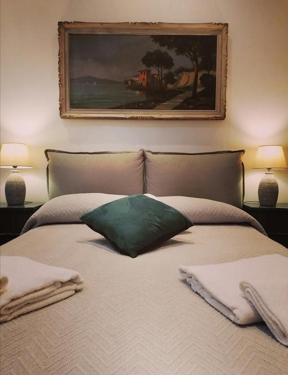 Posteľ alebo postele v izbe v ubytovaní Borgo Pio 51 Apartment Vatican