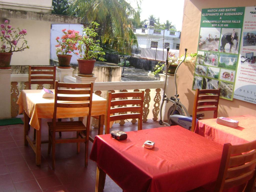 Restaurace v ubytování Bastian Homestay