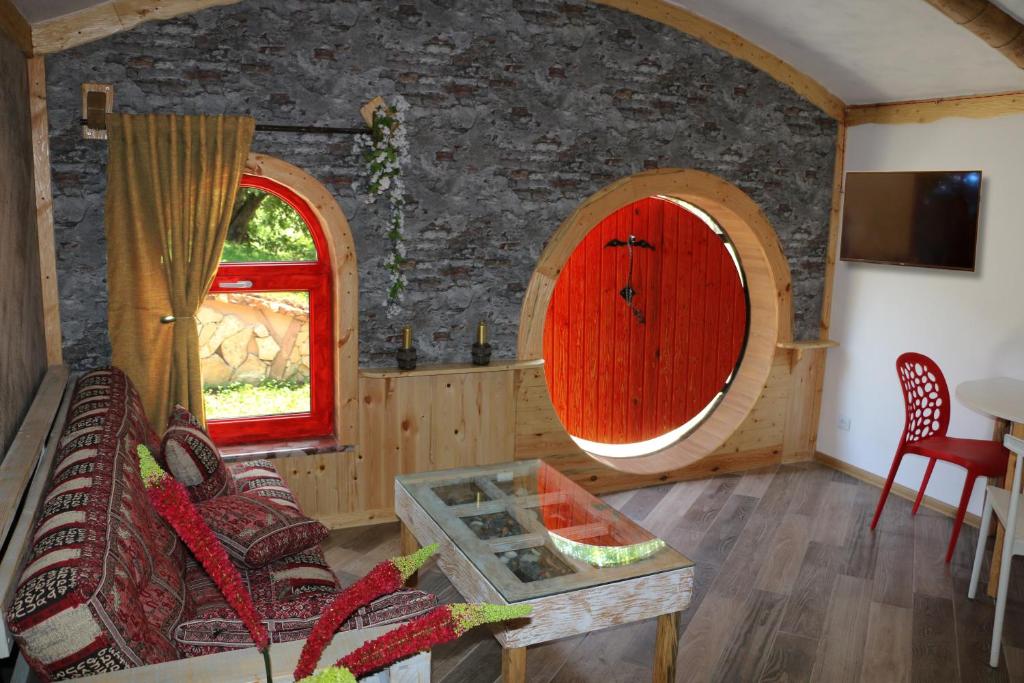 TV a/nebo společenská místnost v ubytování Cozy House