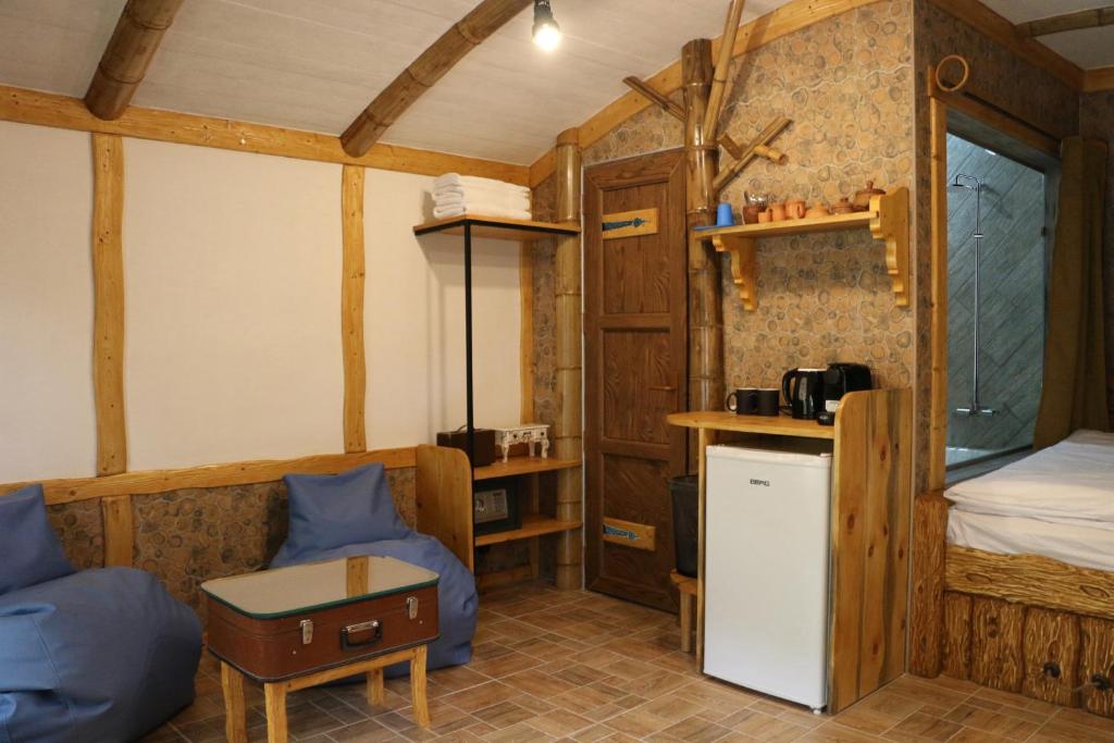 Kuchyň nebo kuchyňský kout v ubytování Cozy House