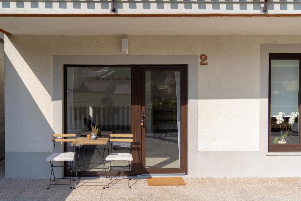Patio nebo venkovní prostory v ubytování The FOXhouse