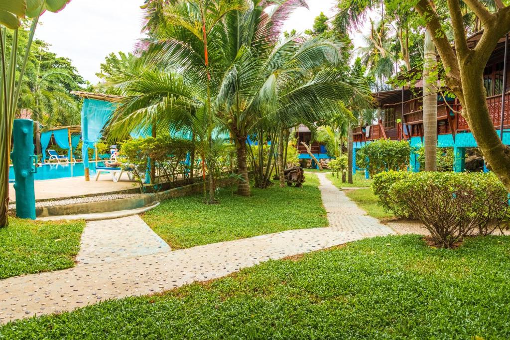 Jardin de l'établissement Baan Kiao