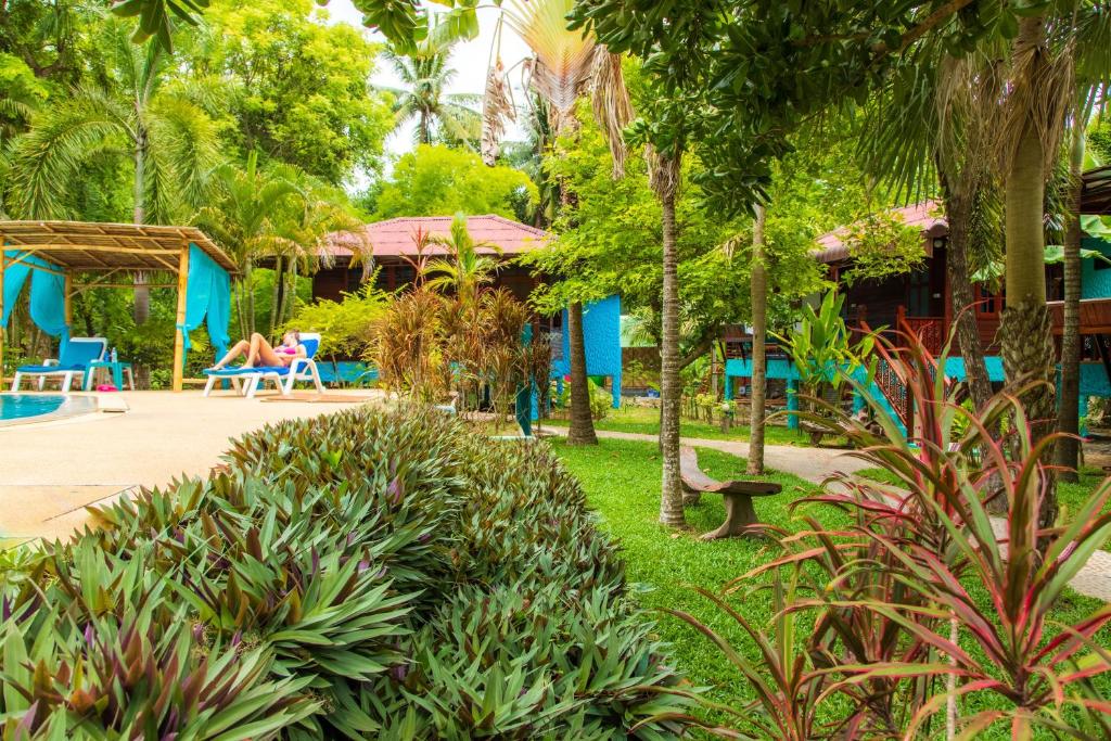 Jardin de l'établissement Baan Kiao