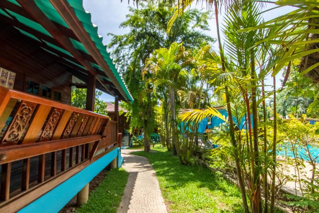 Jardin de l'établissement Baan Kiao