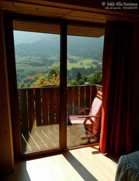 Nespecifikovaný výhled na hory nebo výhled na hory při pohledu z bed and breakfast