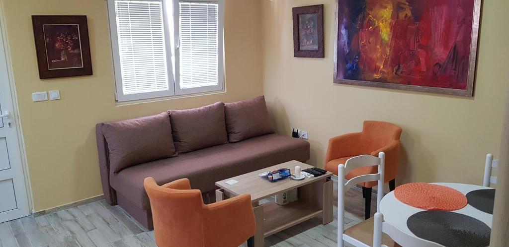 Posezení v ubytování Apartments Kli Kli