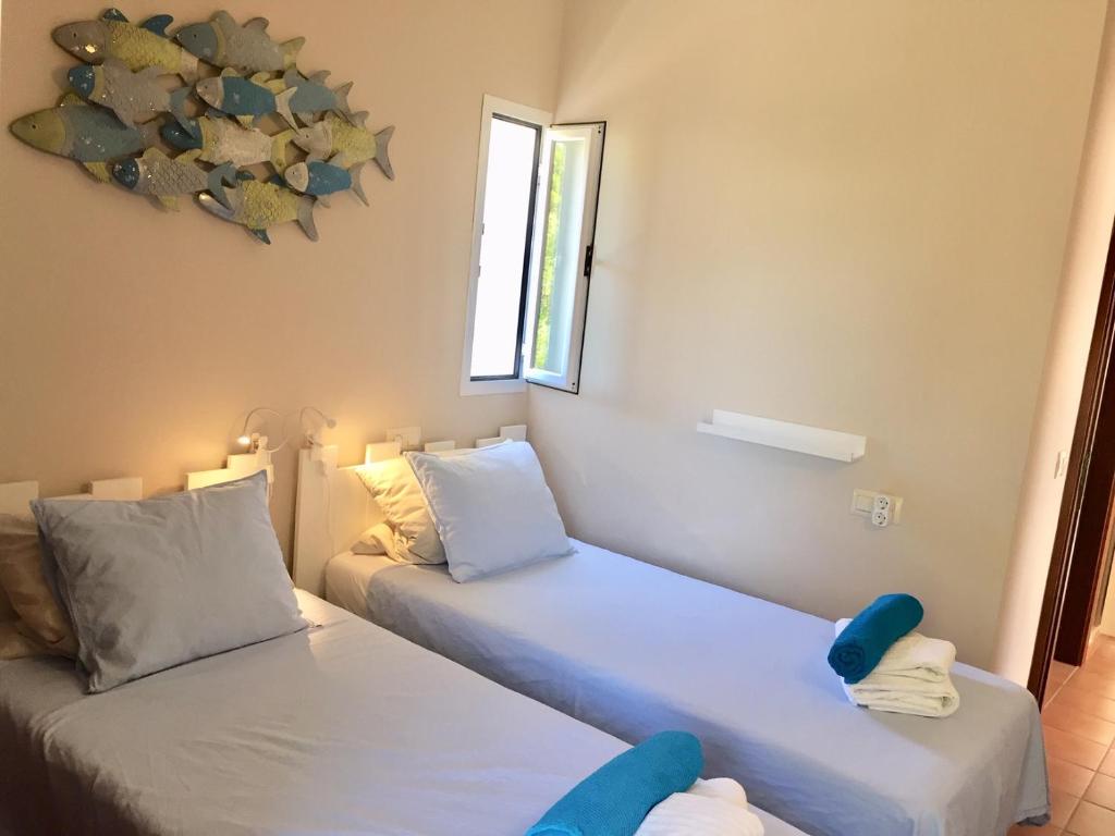 Postel nebo postele na pokoji v ubytování Villa BEACH&OCEAN