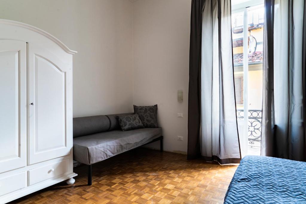Posteľ alebo postele v izbe v ubytovaní Live Florence Guest House