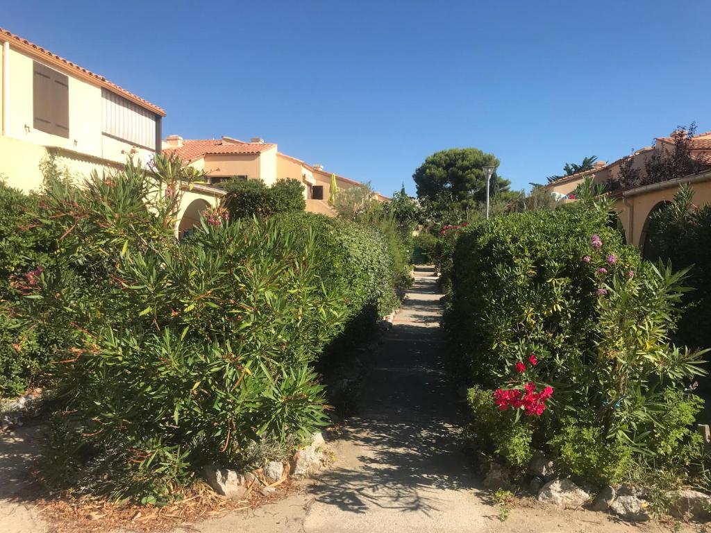 Zahrada ubytování Port leucate T2 bis wifi les Sables 3