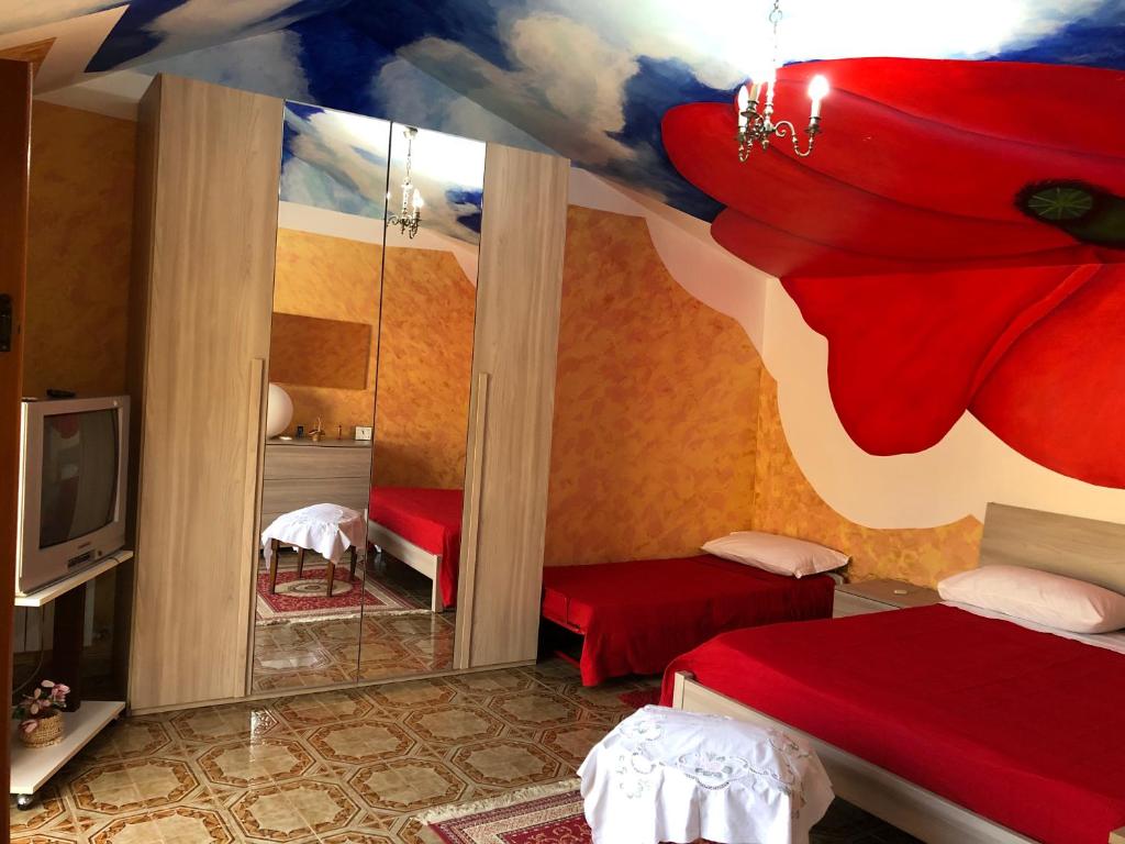 Bed and Breakfast IL CAVALIERE - Doppelzimmer Mit Balkon (3 Erwachsene)