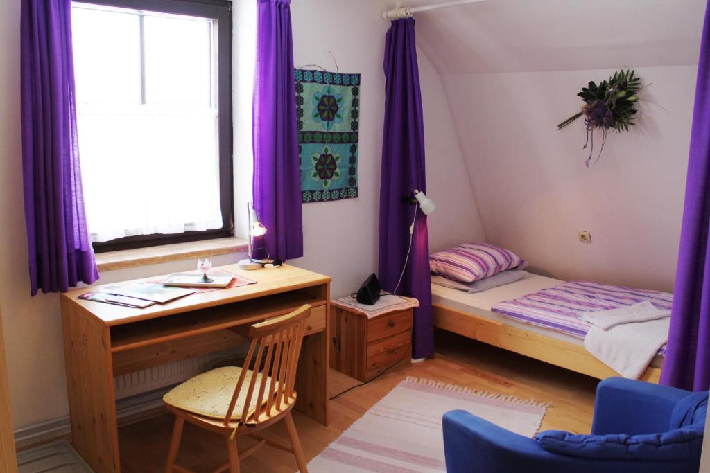 Posteľ alebo postele v izbe v ubytovaní Haus Linda