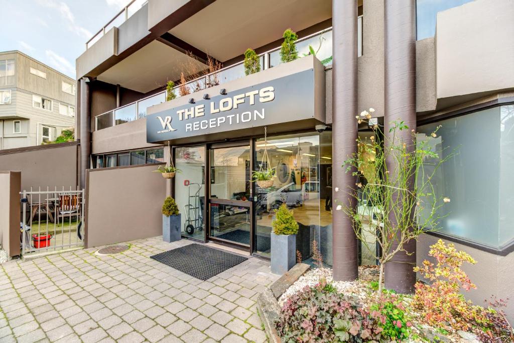 Budova, kde se aparthotel nachází