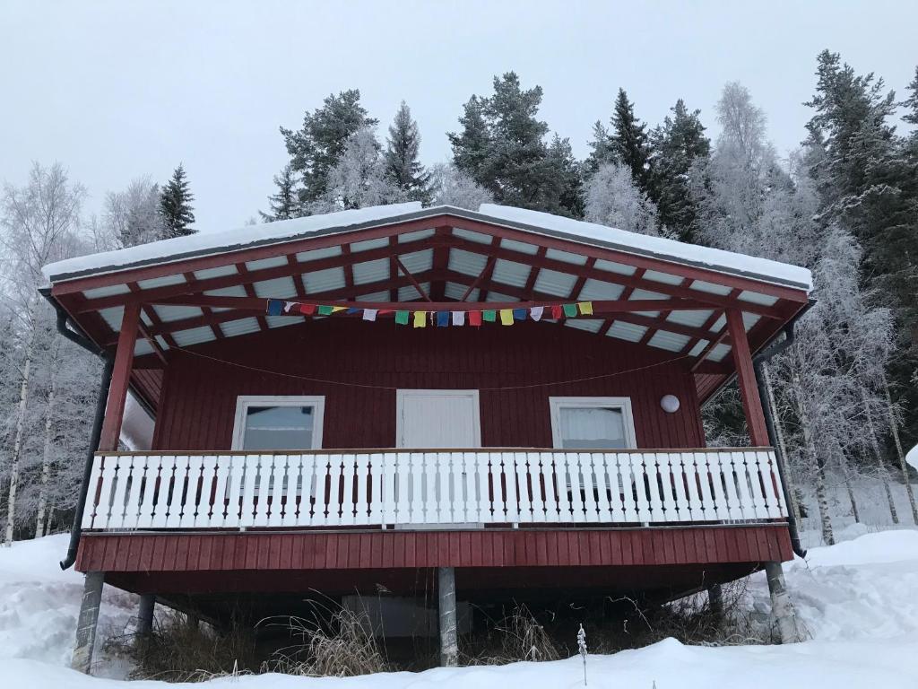 Utsiktens turistgård v zimě