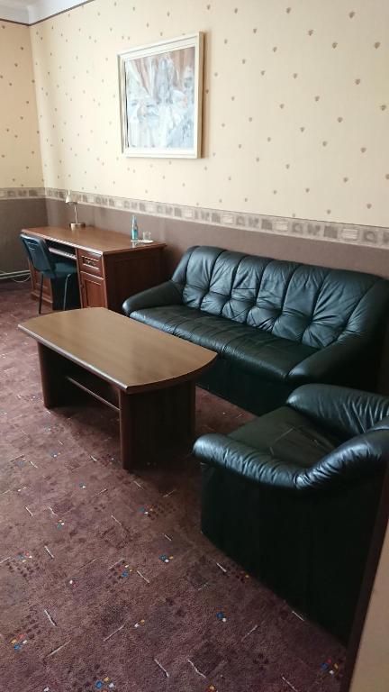 Posezení v ubytování Gamma Hotel