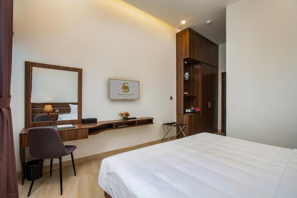 Phòng Deluxe Giường đôi Nhìn ra Hồ