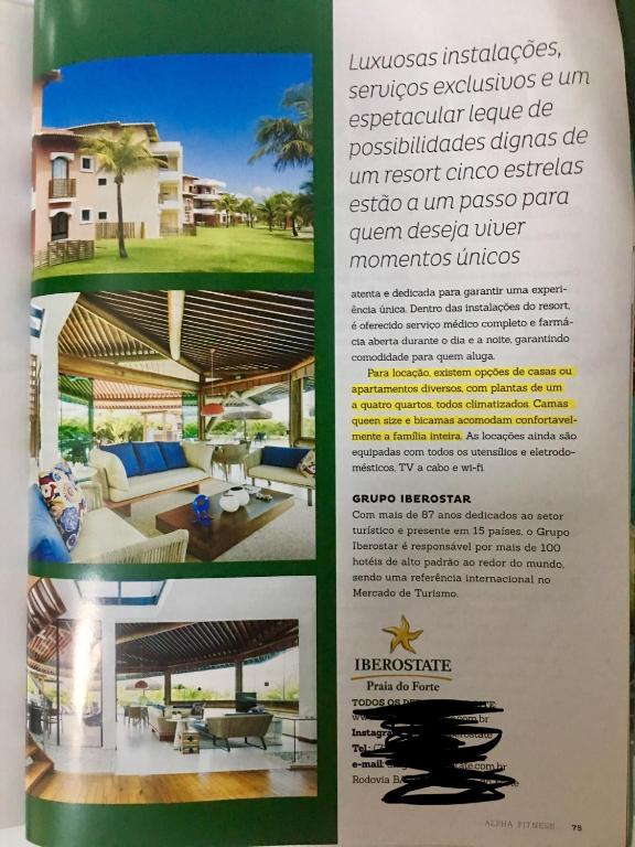  Charmoso apartamento Iberostate - Praia do Forte