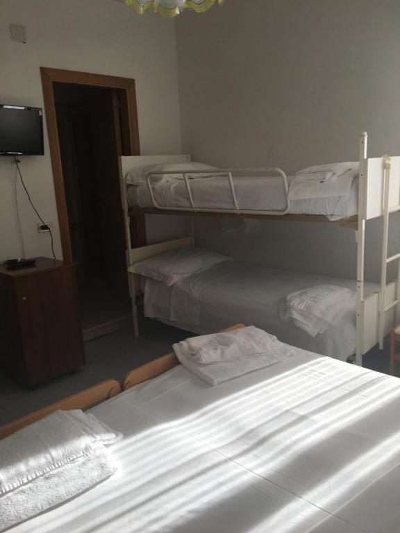 Postel nebo postele na pokoji v ubytování Hotel Alb's