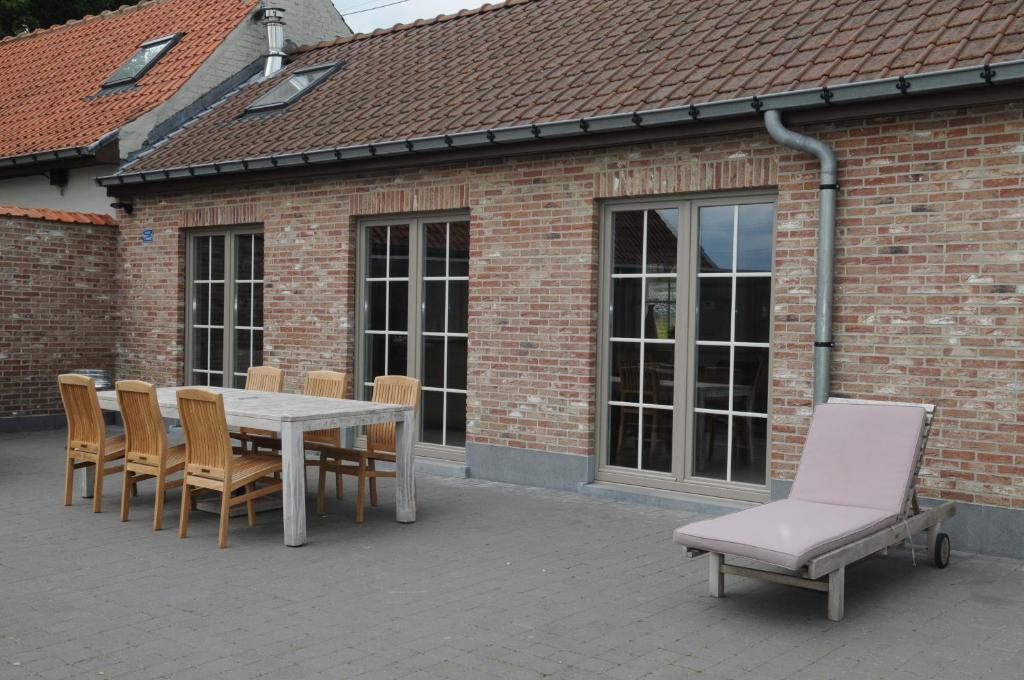 Patio nebo venkovní prostory v ubytování De Rieke
