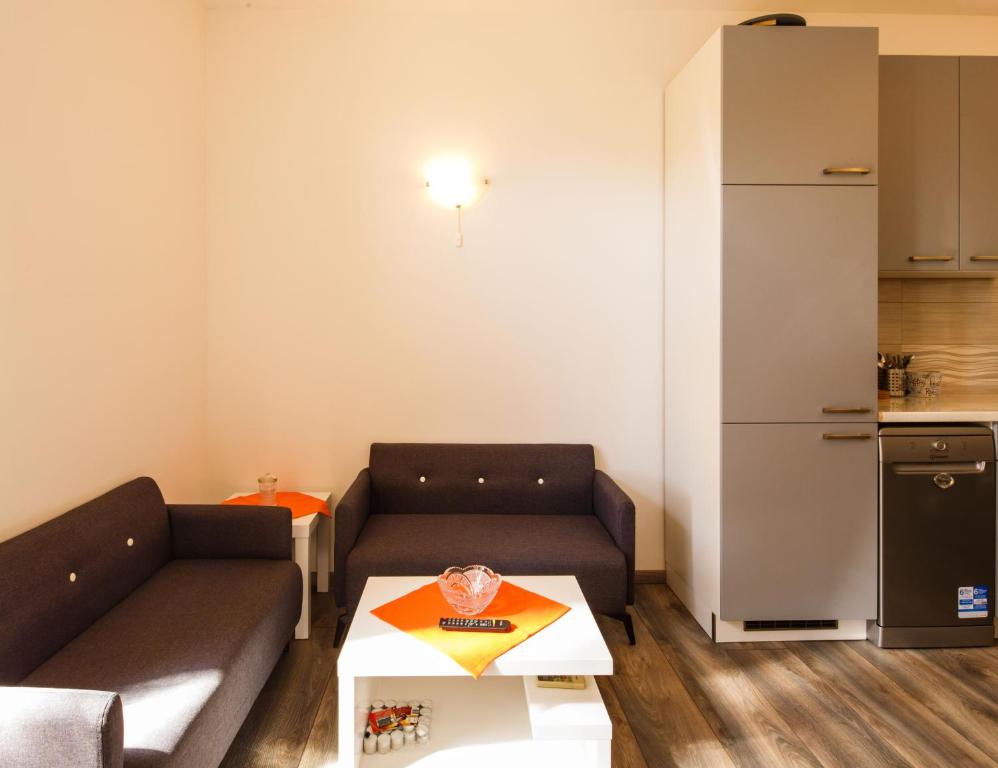 Kuchyňa alebo kuchynka v ubytovaní APARTMAN VIDA